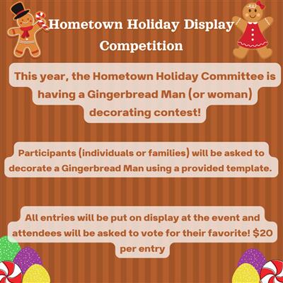 Gingerbread Display Competition