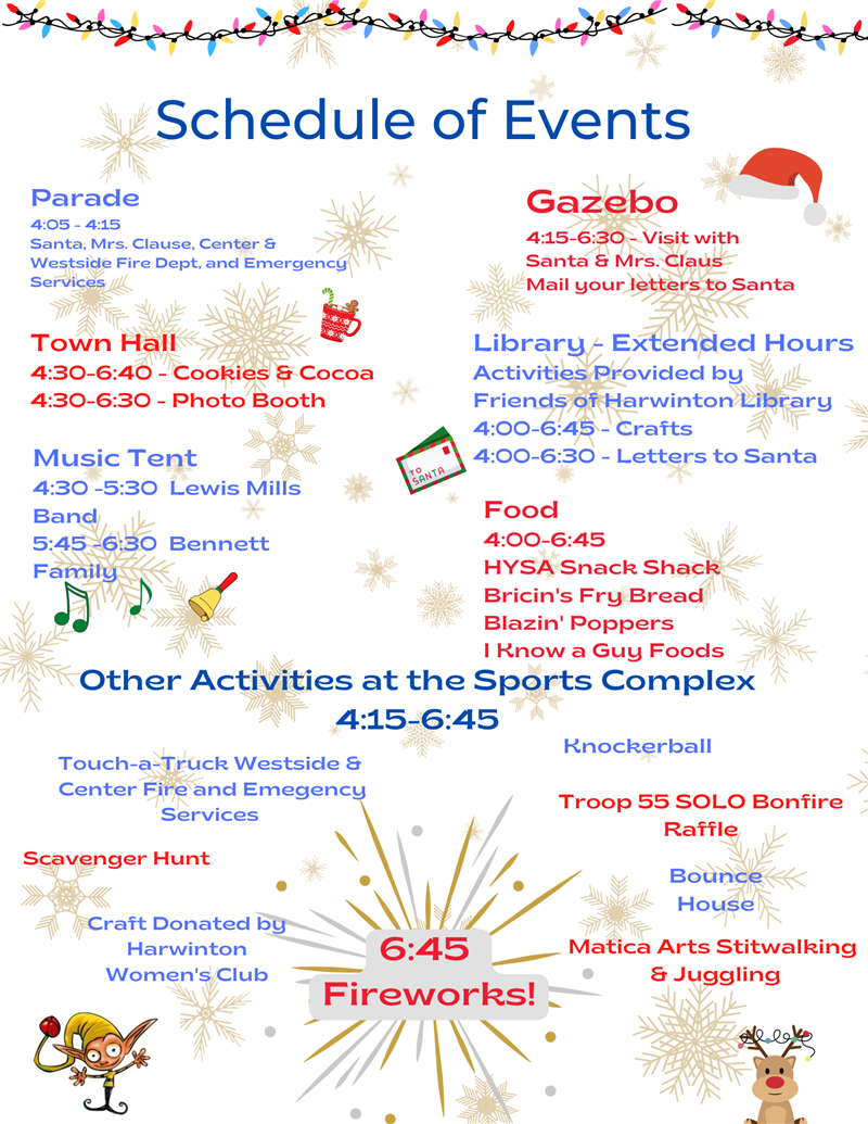 Harwinton Parks and Recreation Department News